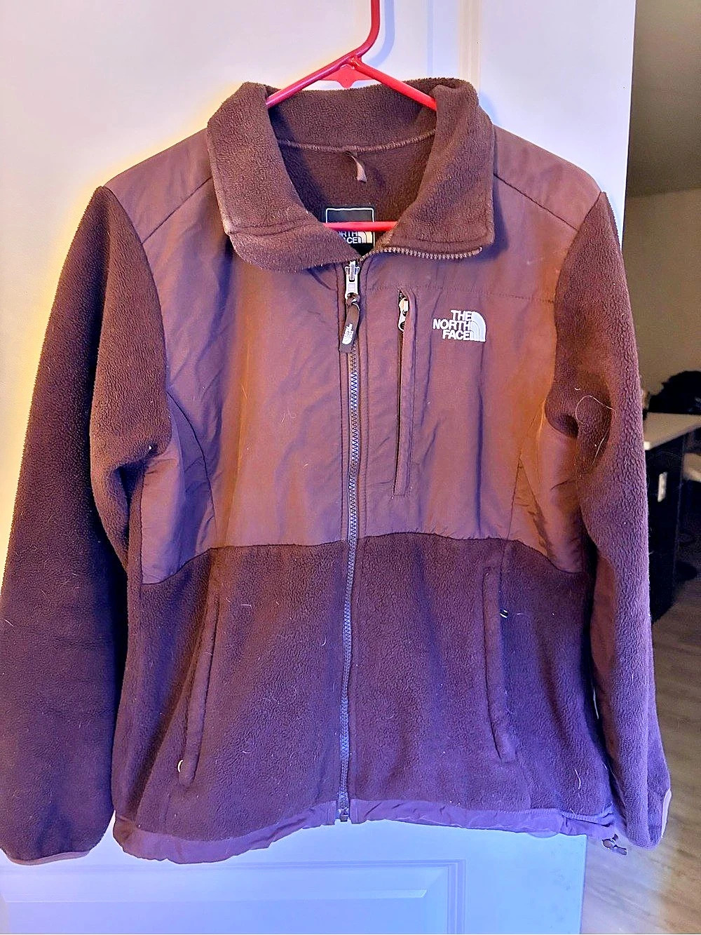 The North Face Denali Fleece Jacket Women's Brown Fleece Size Medium